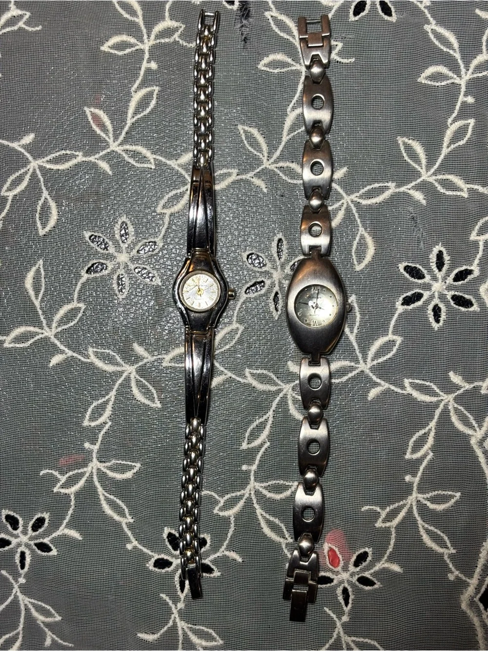 2 Stainless Steel Women's Watches  - Silver